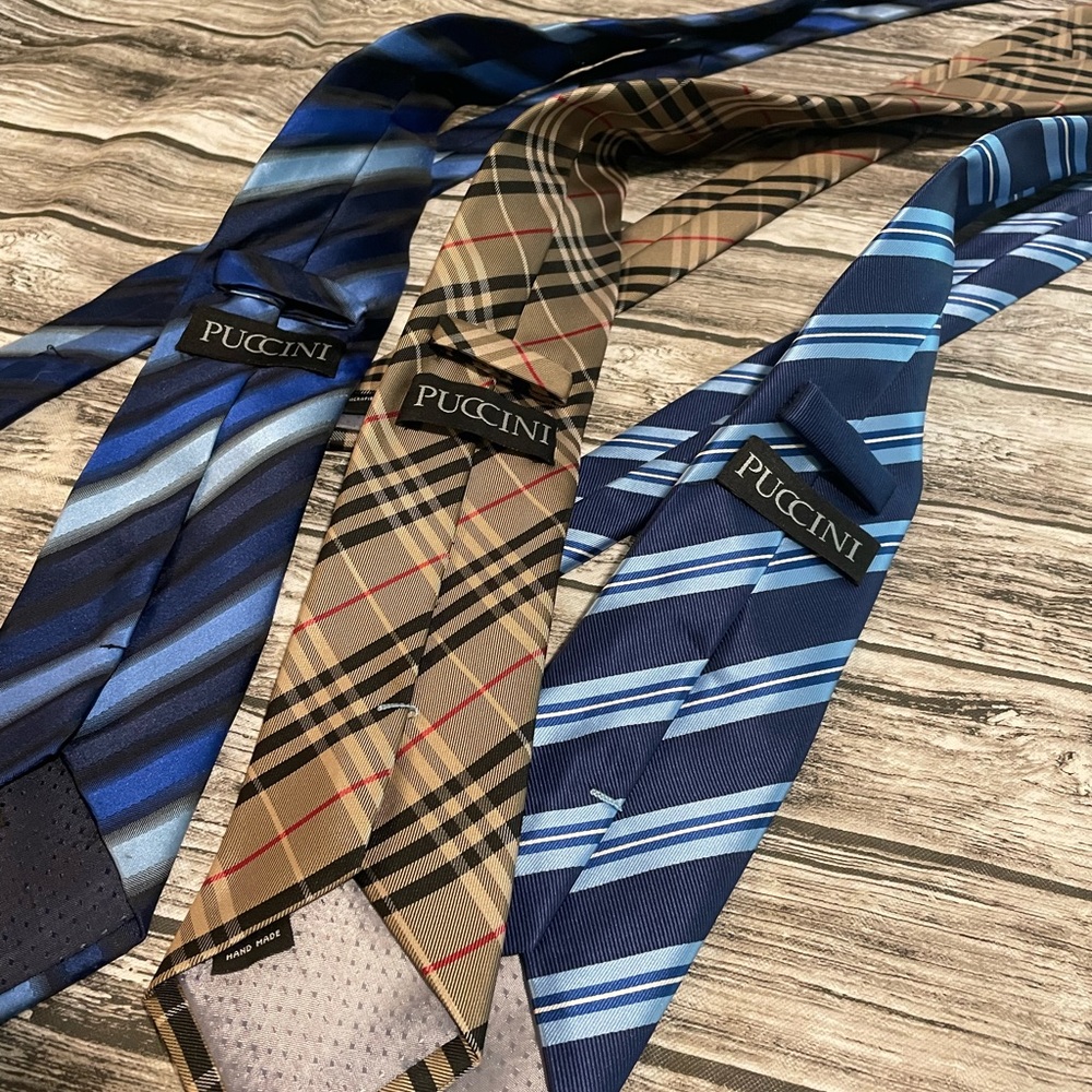 Set of 3 neck ties by PUCCINI